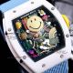 Richard Mille RM 88 Smiley  White Case RED Strap Swiss Replica Watch  (5)_th.jpg